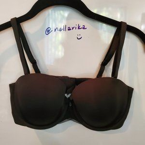 34D Strapless Convertible Bra - Black - VS